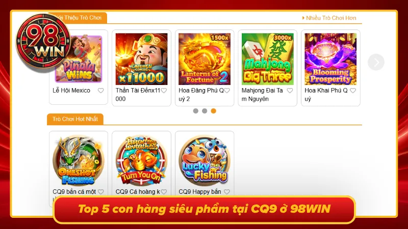 CQ9 Bắn Cá 98WIN - Chinh Phục Đại Dương Đẳng Cấp Tại 98WIN - KECIMO.IM