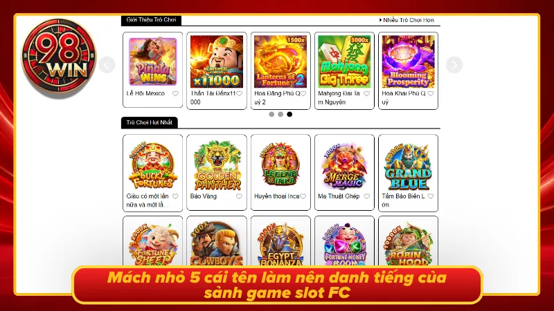 FC Nổ Hũ 98Win - Quay Tay Ngay Để Thử Vận May Làm Giàu! - KECIMO.IM