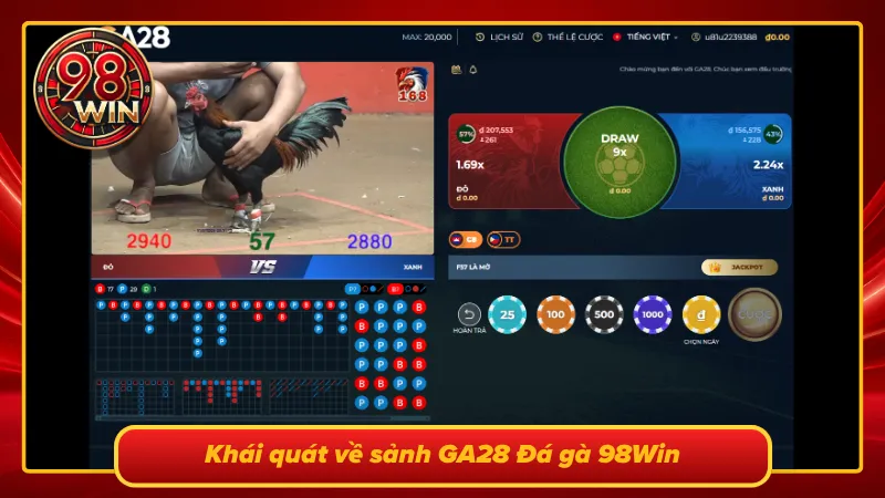 Khám Phá GA28 Đá Gà 98Win: Đỉnh Cao Cá Cược Chọi Kê Bất Bại - KECIMO.IM