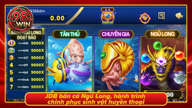JDB Bắn Cá 98WIN - Sân Chơi Đổi Thưởng Đỉnh Cao Tại 98WIN - KECIMO.IM