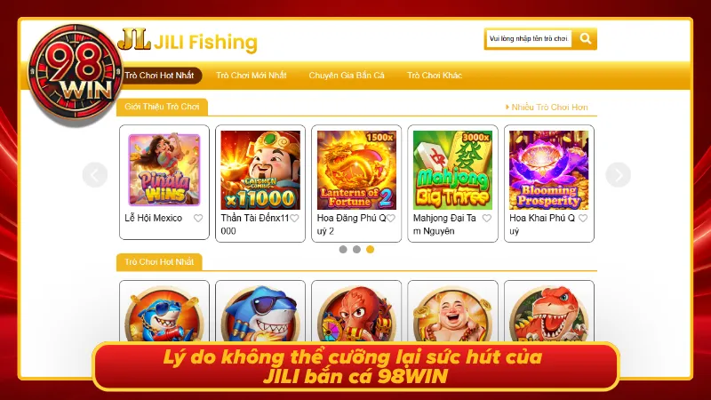 JILI Bắn Cá 98WIN - Sân Săn Thưởng Đại Dương Đẳng Cấp - KECIMO.IM