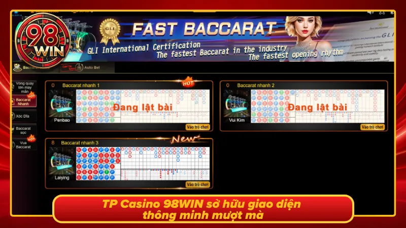 TP Casino 98WIN - Bảo Mật Tuyệt Đối, Làm Giàu Cực Nhanh - KECIMO.IM