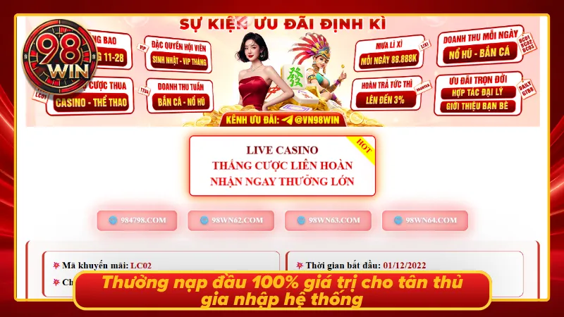TP Casino 98WIN - Bảo Mật Tuyệt Đối, Làm Giàu Cực Nhanh - KECIMO.IM