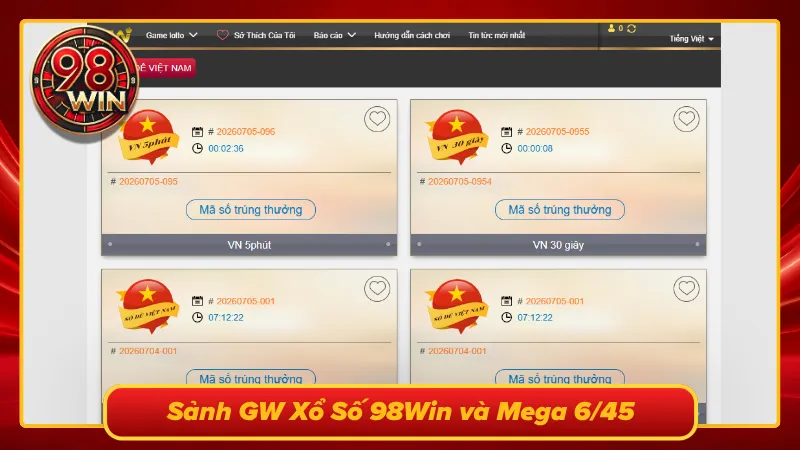 TP Xổ Số 98Win - Kinh Nghiệm Thực Chiến Và Tỷ Lệ Ăn 2026 - KECIMO.IM
